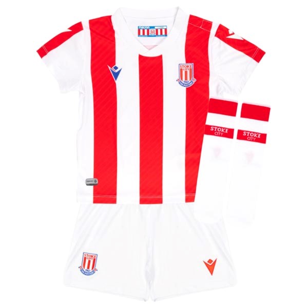 Camiseta Stoke City 1ª Niño 2021-2022